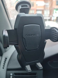 Автомобільний тримач для телефона Promate DashMount Black (dashmount.black) фото от покупателей 4