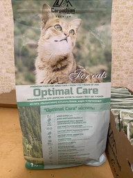 Сухой корм для кошек Carpathian Pet Food Optimal Care 12 кг фото от покупателей 10