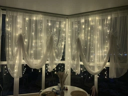 Гирлянда светодиодная Штора 200 LED 3х2 м Белый ( ) FG22 фото от покупателей 1