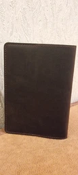 Шкіряна Обкладинка на Паспорт DNK Leather Passport-H бордова фото от покупателей 1