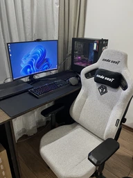 Крісло для геймерів Anda Seat Kaiser 3 Size XL Fabric Dark Gray (AD12YDC-XL-01-GB-CF)