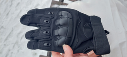 Рукавички тактичні сенсорні BDA; M/8; Олива. Універсальні тактичні рукавички з пальцями. Армійські рукавички фото від покупців 1