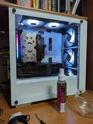 Корпус DeepCool CC360 White ARGB (R-CC360-WHAPM3-G-1) без БП фото от покупателей 8