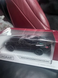 Дитяча металева машинка BMW M8 Competition Coupe іграшкова колекційна масштабна залізна авто модель іграшка для дітей БМВ М8 відкриваються двері чорна 12.5 см (KT5425W+B)