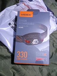 Налобний світлодіодний ліхтарик VIDEX VLF-H015 330Lm 5000K фото від покупців 4