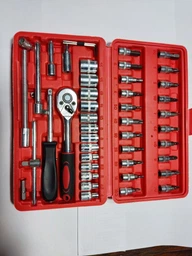 Набор инструментов 46 предметов Wrench Socket (FG22) фото от покупателей 4