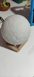 Ночник 3D Moon light Луна на подставке, диаметр 11 см фото від покупців 8