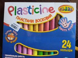 Пластилин Class Чистые руки ECO 24 цвета 400 г (7629C) (8591662762907)