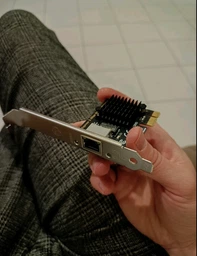 Сетевая карта RJ45 PCIe 5G NIC RTL8126