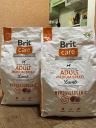 Сухий корм для собак середніх порід Brit Care Dog Hypoallergenic Adult Medium Breed 3 кг фото від покупців 13