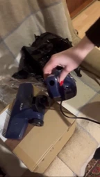 Пилосос RAF R.8673 Blue вакуумний без мішка 600W