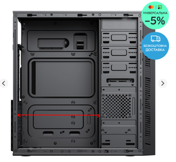 Корпус для комп'ютера Midіtower GameMax MT525-2U3TYC-3FAN без БЖ Чорний / Корпус для ПК фото від покупців 2