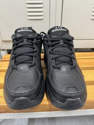 Мужские кроссовки кожаные Nike Air Monarch IV 415445-102 45.5 (11.5US) 29.5 см Белые (885259556795) фото от покупателей 17