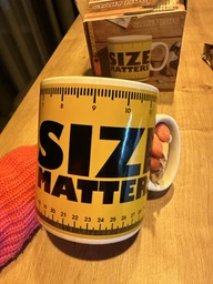 Кружка гигант Size Matters (Размер Имеет Значение) 850 мл фото от покупателей 3