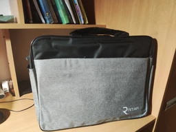 Сумка для ноутбука Ritar 15.6", джинсова тканина, сіро-чорна (Gray-Black) фото від покупців 10