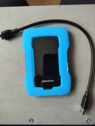 Жесткий диск ADATA Durable HD330 1TB AHD330-1TU31-CBL 2.5" USB 3.1 External Blue фото от покупателей 1