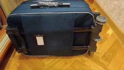 Валіза текстильна Bonro Style (велика) чорно-сіра фото от покупателей 4
