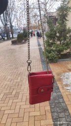 Універсальний вертикальний гаманець для чоловіків Vintage з натуральної шкіри темно-коричневого кольору (bg146fash82) фото від покупців 9
