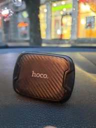 Автодержатель для телефона Hoco CA65 Sagittarius series air outlet magnetic car holder Black фото от покупателей 1