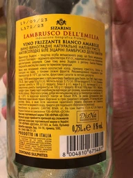 Вино игристое Sizarini Lambrusco белое полусладкое 0.75 л 8% (8004810675481) фото от покупателей 5
