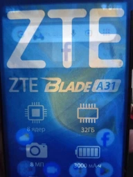Мобильный телефон ZTE Blade A31 2/32GB Blue (850639) фото от покупателей 4