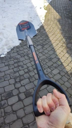 Лопата Truper Mini с фиберглассовым черенком 74 см (TR-BY-F) фото от покупателей 5