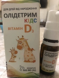 Витамин D3 для детей Олидетрим Кидс капли 10 мл (5907529466032) фото от покупателей 1