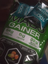Гейнер Powerful Progress Super Mass Gainer, 1 кг - Банан фото от покупателей 8