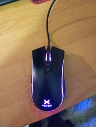 Мышь Vinga MSG-201 USB Black фото от покупателей 1