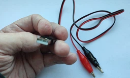 USB адаптер с зажимами типа крокодил прищепки для зарядки АКБ 60 см (0470) фото от покупателей 4