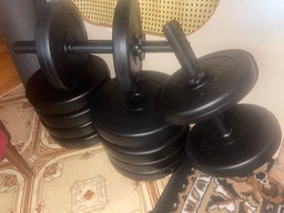 Гантелі набірні 2 по 23 кг GREY ABS РогГан-02023G фото від покупців 7