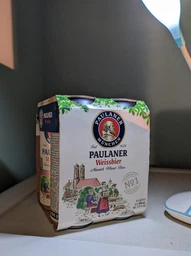 Упаковка пива Paulaner Weissbier светлое нефильтрованное 5.5% 0.5 л x 24 шт (4066600601920) фото от покупателей 6