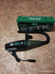 Автомобільний пилосос RZTK AVC 120 фото від покупців 16