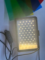 Светодиодная лампа LED Square Fill Light для фото и видео 10х15 см лампа для фона c фильтрами фото от покупателей 2