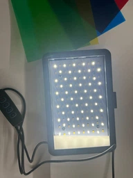 Светодиодная лампа LED Square Fill Light для фото и видео 10х15 см лампа для фона c фильтрами фото от покупателей 1
