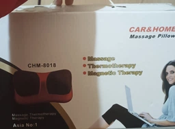 Масажна інфрачервона подушка Massage Pillow 8028, (31х10х19 см) / Роликовий масажер для шиї та спини фото от покупателей 18