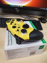 Бездротовий геймпад RZTK GamePad BT5.0 PC/iOS/Android/PS3/PS4 Yellow фото від покупців 3