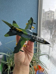 Військовий літак RealToy Торнадо сірий (38966) фото від покупців 6