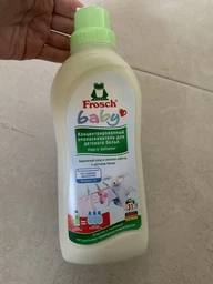 Жидкое средство для стирки детского белья Frosch Baby 1.5 л (4009175940391/4009175924087) фото от покупателей 5
