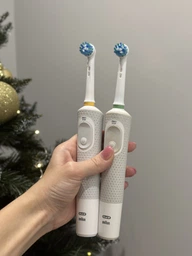 Насадки для электрической зубной щетки Oral B Braun на зубную щетку орал би браун Dental Man EB50 X Cross Cleaning сменные средняя жесткость универсальные насадка средней жесткости набор 4 шт для зубов десен и межзубных промежутков для орал б фото от покупателей 3