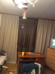 Комплект штор Декорин Микровелюр 150x250 см Синих 2 шт (ROZ6400055432)