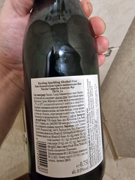 Вино ігристе Dr. Lo Riesling Sparkling Alcohol-Free біле напівсолодке безалкогольне 0.75 л 0% (4022214000238)