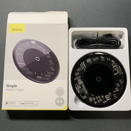 Бездротове зарядний пристрій Baseus Simple Wireless Charger Crystal (CCALL-AJK01)