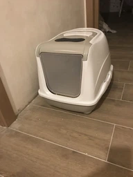 Туалет для кішок Moderna Flip Cat 50х39х37 см Чорничний C230331 (5412087007950) фото від покупців 8