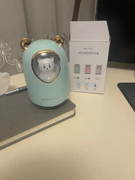Увлажнитель воздуха Humidifier H20/8023 ультрозвуковой с функцией детского ночника и аромадиффузора c LED подсветкой 300 мл CAT Розовый
