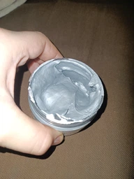 Временная краска-воск для волос серебристая Jaysuing Цветной воск для волос 120 ml Silver Gray