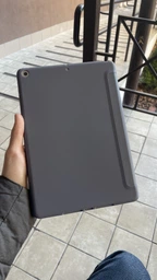 Силиконовый чехол обложка BBM1 для iPad 10.2" 2019/2020/2021 Синий фото от покупателей 15