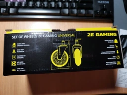 Комплект колёс 2E Gaming Universal Black 5 шт (2E-GWH-003-BK) фото от покупателей 13