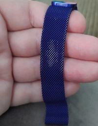 Ремінець для Xiaomi Mi Band 8/9/10 Milanese Loop Grey фото від покупців 12