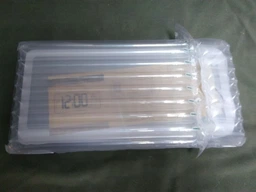 Часы настольные электронные LCD Losso Premium LARGE c термометром (серебристые), будильник фото от покупателей 2
